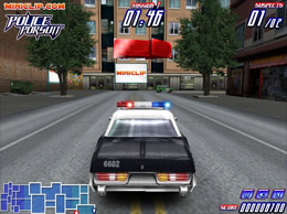 Rendőr autós üldözés játék